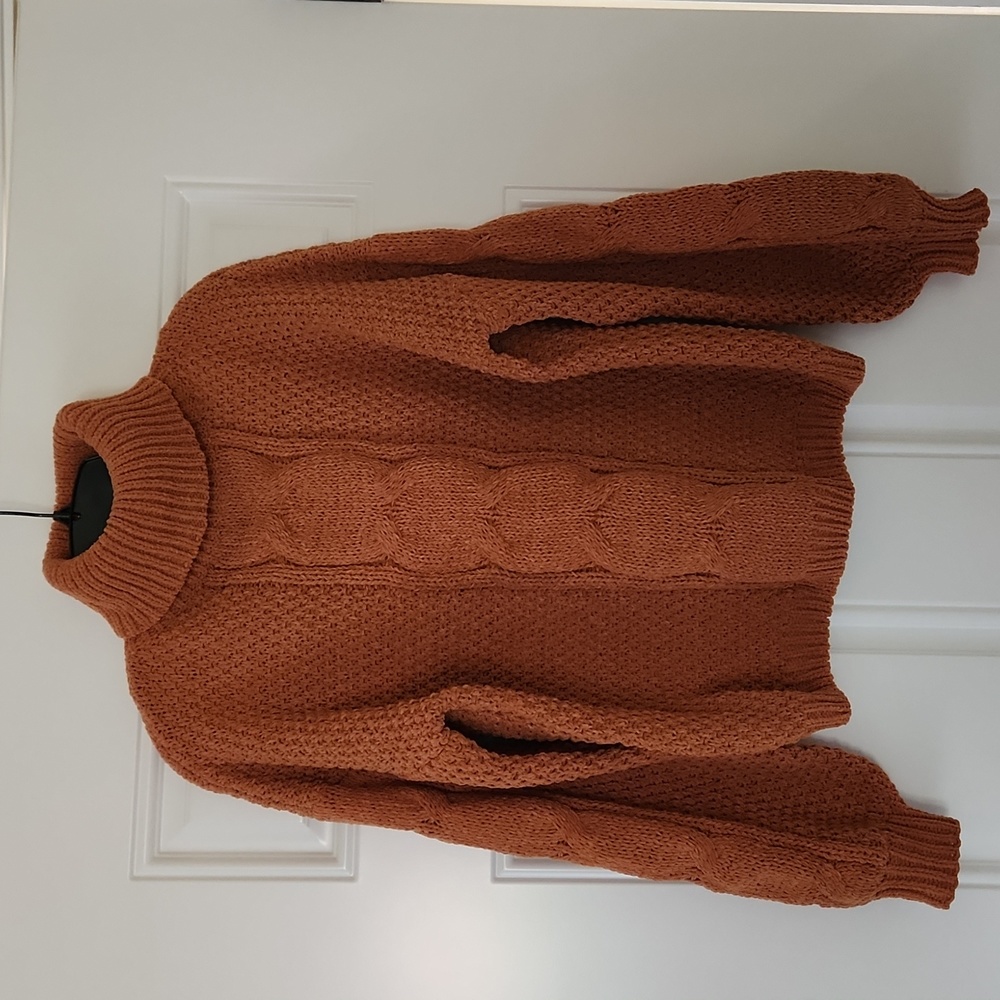 NWOT Knitted Pullover Turtleneck Sweater